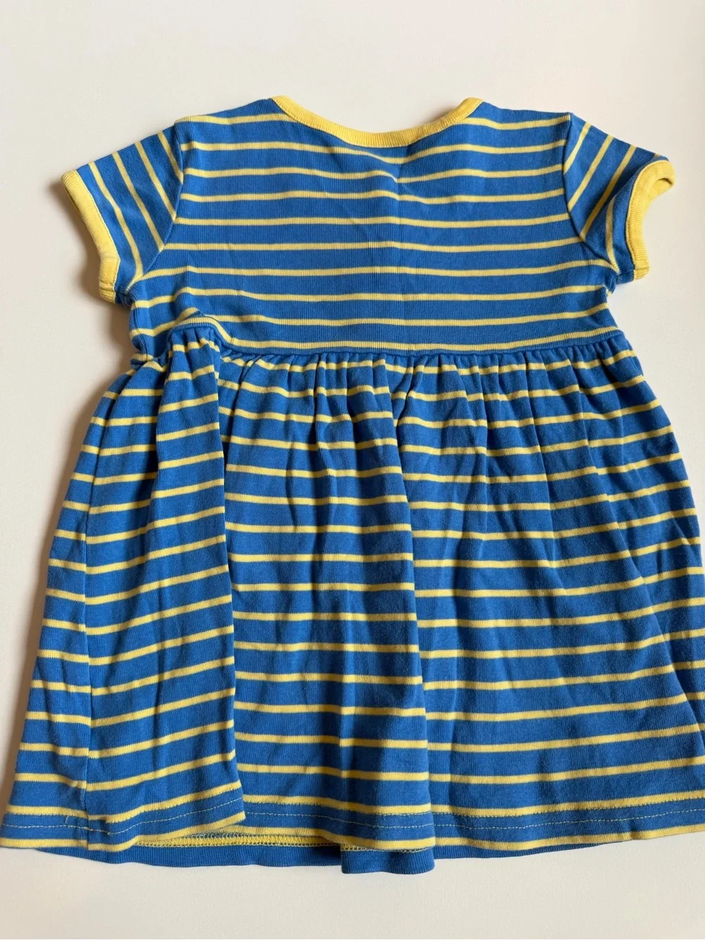 Hanna Andersson Blue & Yellow Play Dress Set